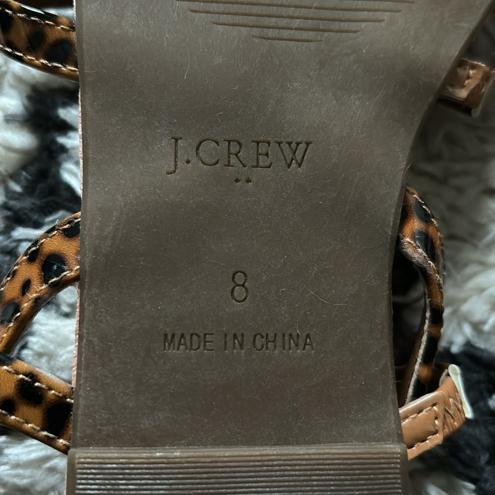 J.Crew leopard‎ print sandals - Picture 5 of 5